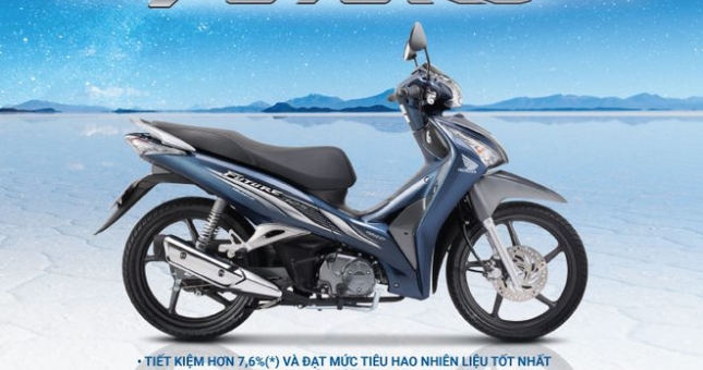 Future FI 125cc mới đáp ứng tiêu chuẩn khí thải Euro 3, thiết kế mới